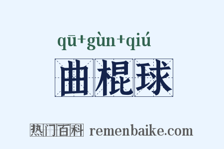 曲棍球是什么意思的图片
